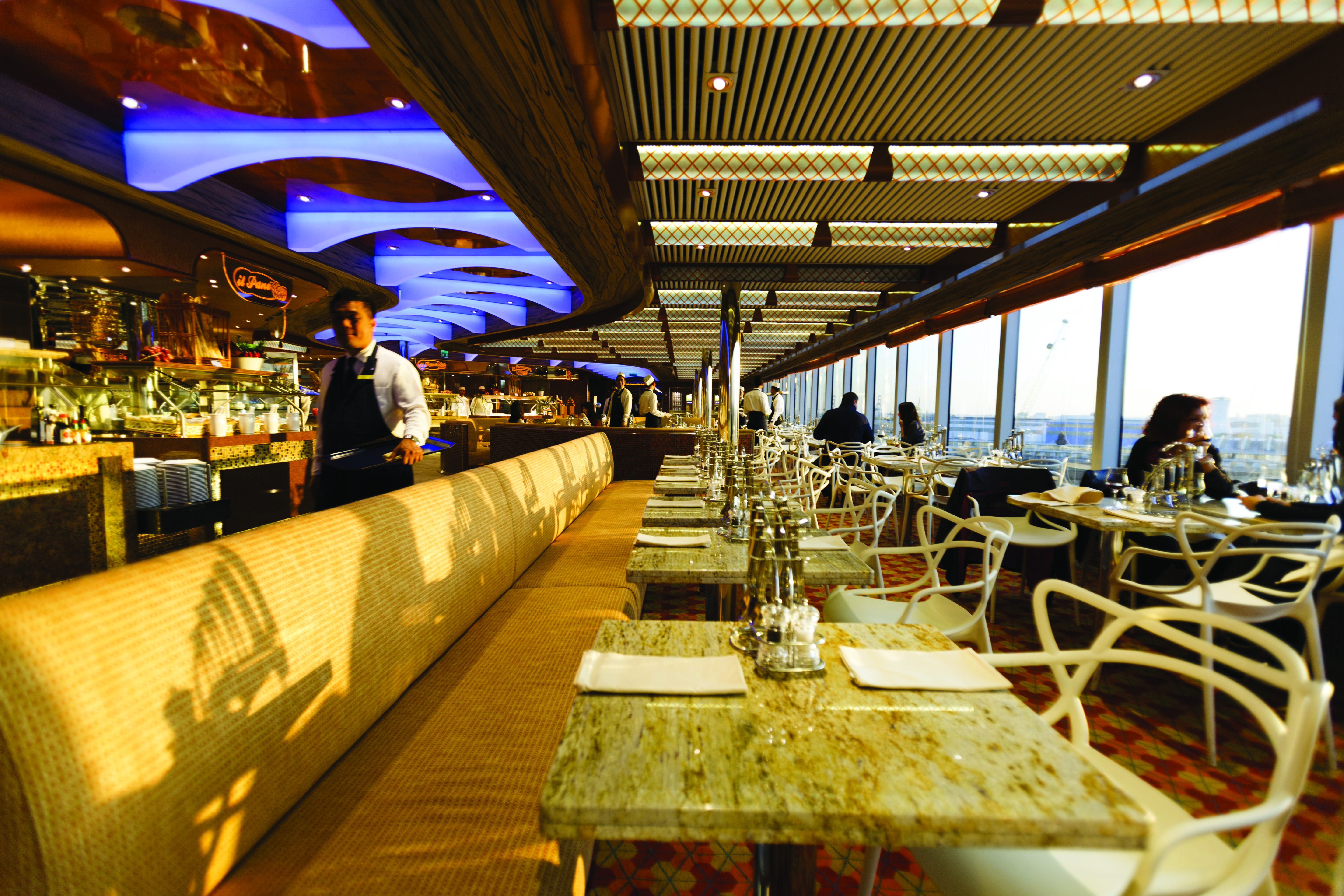 Costa Cruises Costa Diadema Interior Corona Blu Restaurant.jpg