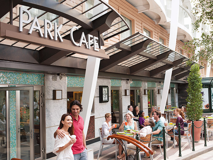 Royal Caribbean International Oasis of the Seas Dining park cafe.jpg