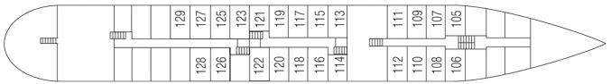 Saga River Cruises Rex Rheni Deck Plans Passenger Deck.jpg