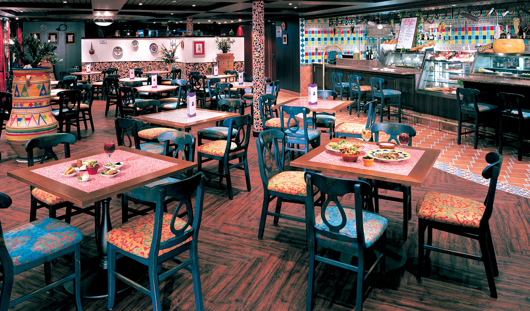 Norwegian Cruise Line Norwegian Sun Interior Las Ramblas Tapa Bar.jpg