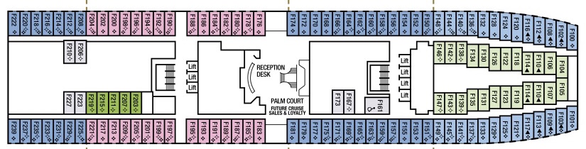 deck plan aurora cruise ship