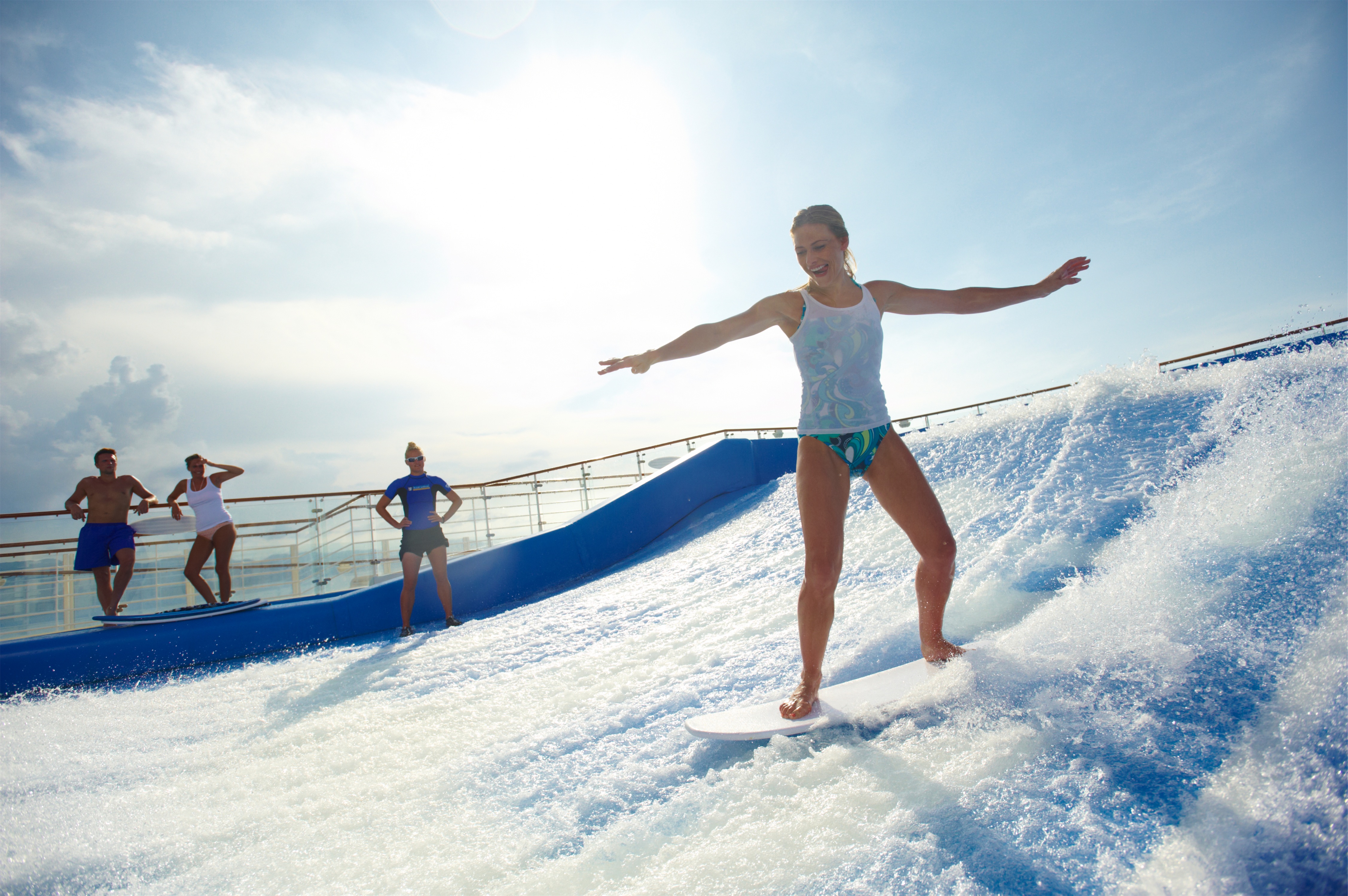Royal Caribbean International Oasis of the Seas Exterior Flowrider DSC 4118.jpg