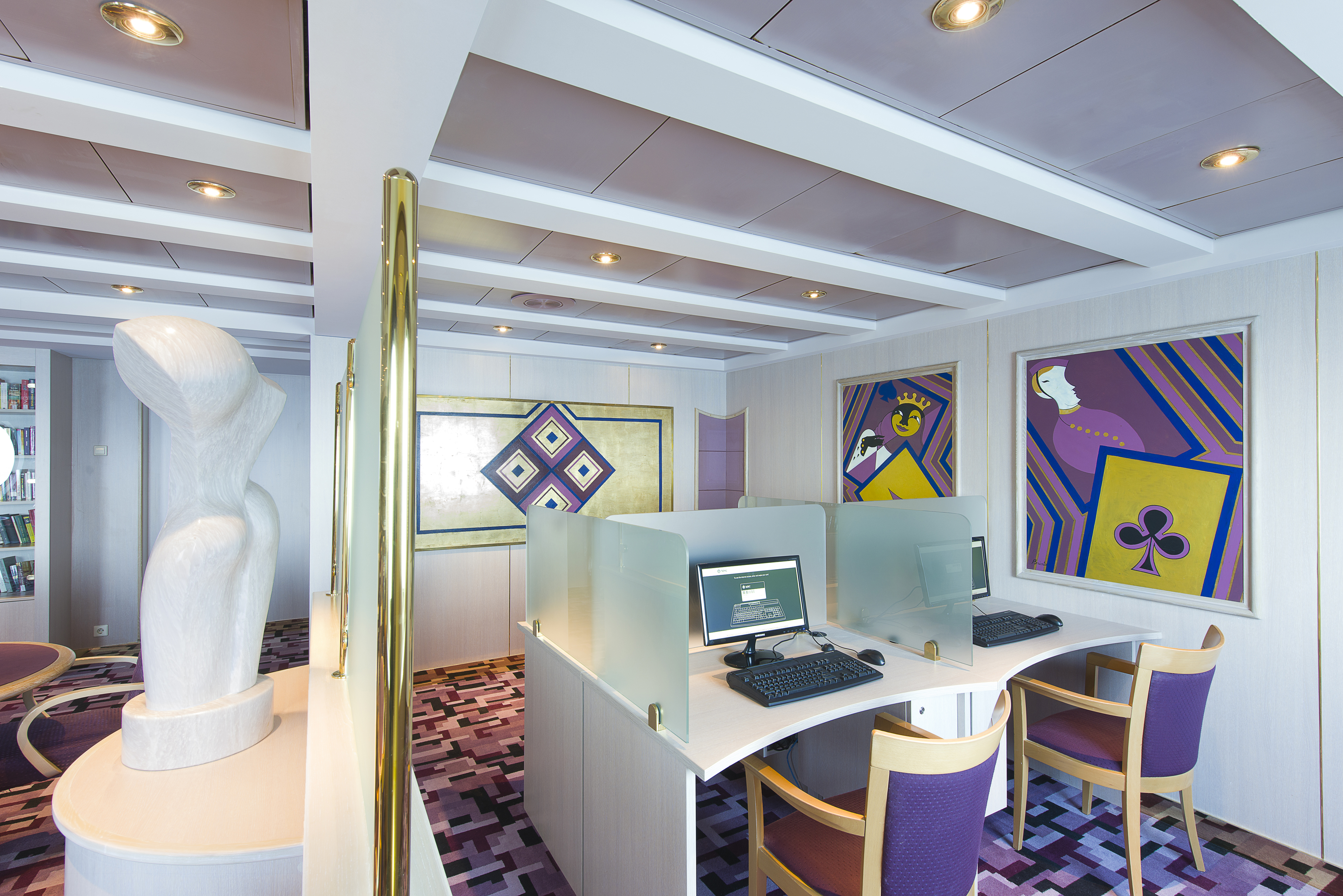 MSC Lirica Class The card room.jpg