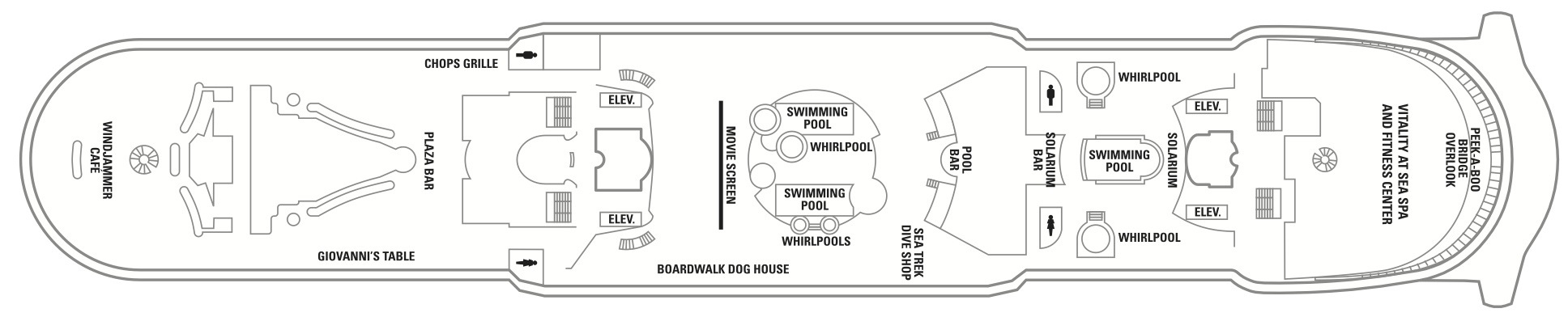 Royal Caribbean International Mariner of the Seas Deckplans Deck 11.jpg