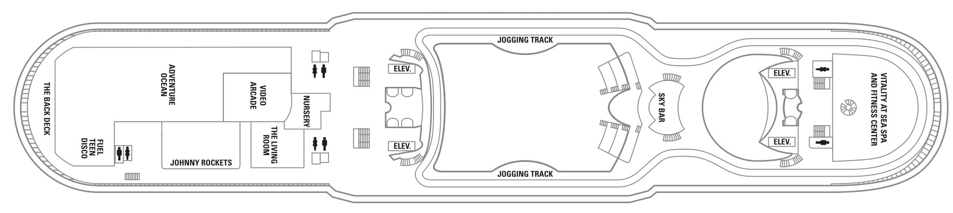 Royal Caribbean International Mariner of the Seas Deckplans Deck 12.jpg
