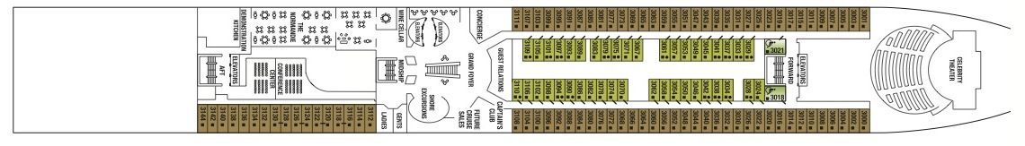 celebrity cruises celebrity summit deck plans 2014 deck 3.jpg