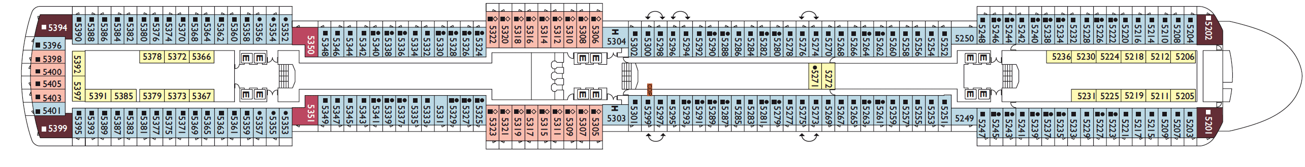 Costa Cruises Costa Deliziosa Deck Plans Giglio.png