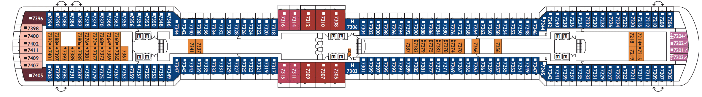 Costa Cruises Costa Deliziosa Deck Plans Ibisco.png