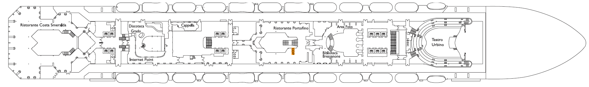 Costa Cruises Costa Magica Deck Plans Michelangelo.png