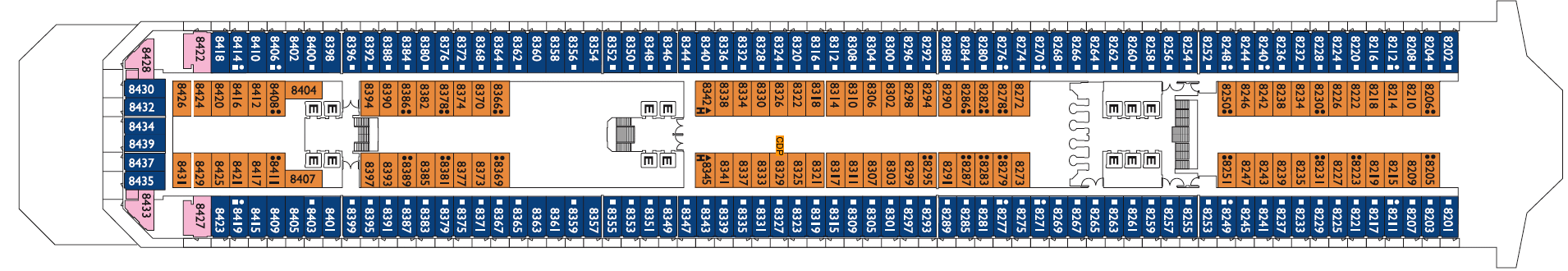 Costa Cruises Costa Magica Deck Plans Veronese.png