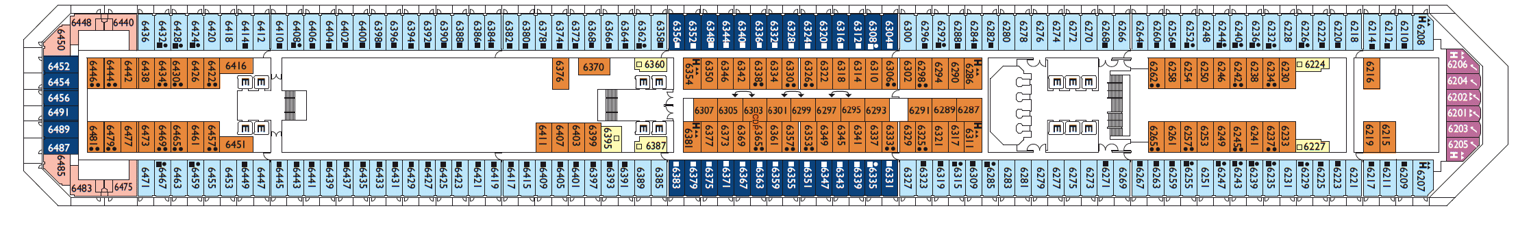 Costa Cruises Costa Favolosa Deck Plans La Zarzuela.png