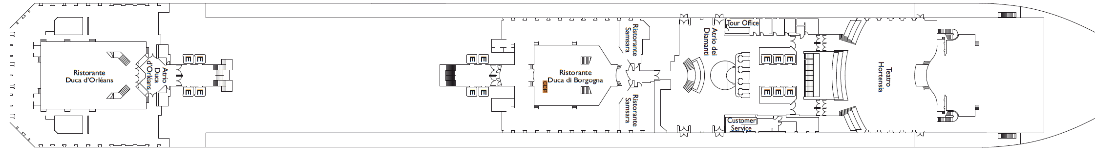 Costa Cruises Costa Favolosa Deck Plans Hermitage.png