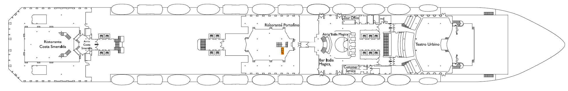 Costa Cruises Costa Magica Deck Plans Raffaello.png