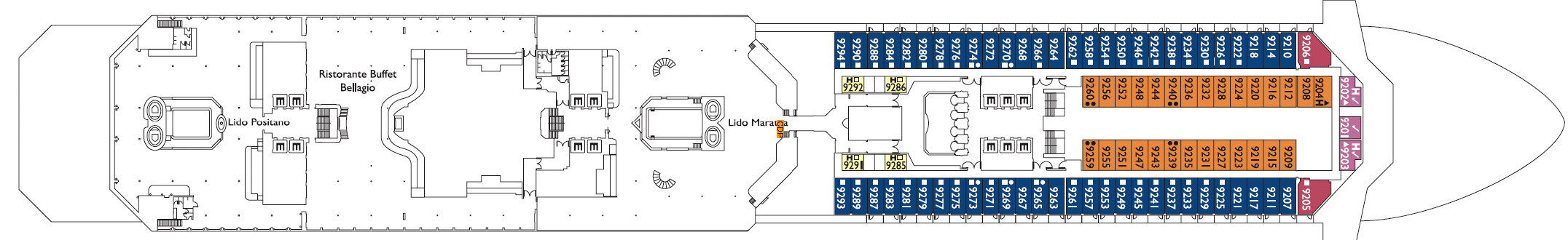 Costa Cruises Costa Magica Deck Plans Giotto.png