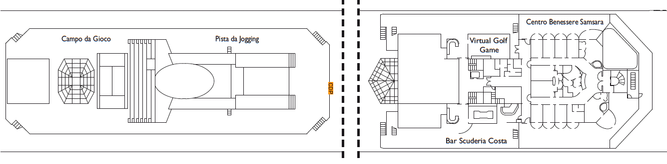 Costa Cruises Costa Favolosa Deck Plans El Prado.png