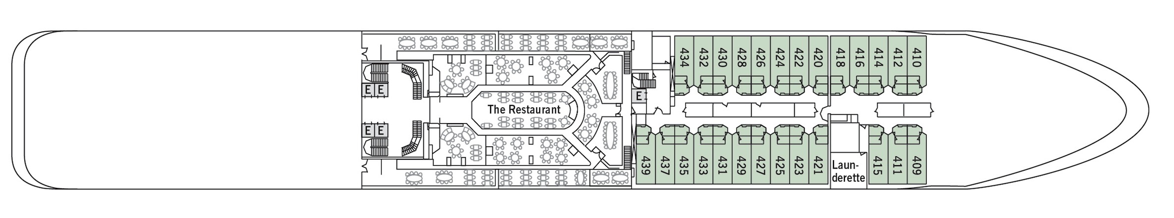 Silversea Cruises Silver Whisper Deck Plans Deck 4.jpg