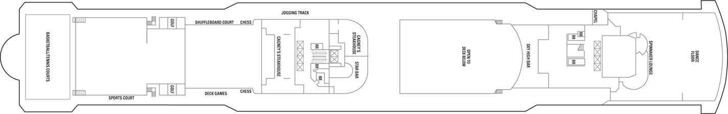 Norwegian Cruise Line Norwegian Jewel Deck Plans Deck 13.png