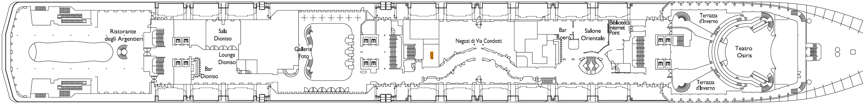 Costa Cruises Costa Mediterranea Deck Plans Bacco.png