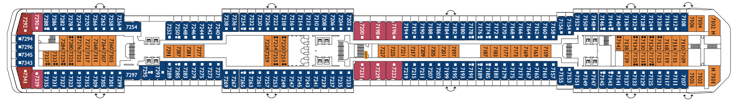 Costa Cruises Costa Mediterranea Deck Plans Prometeo.png