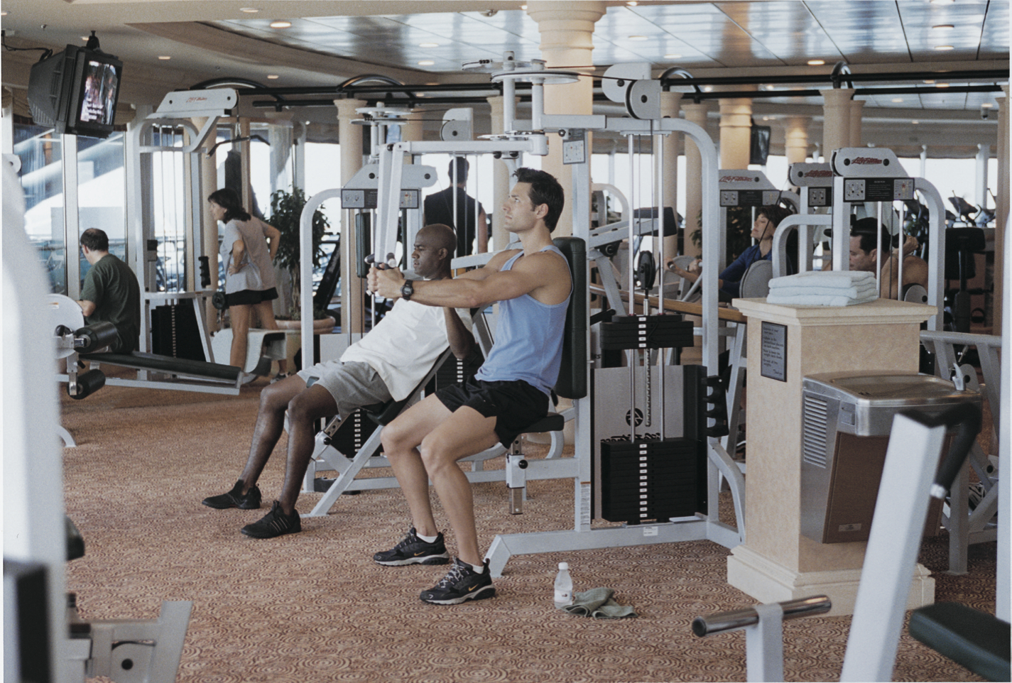 Royal Caribbean International Brilliance of the Seas Interior Fitness Center.jpeg