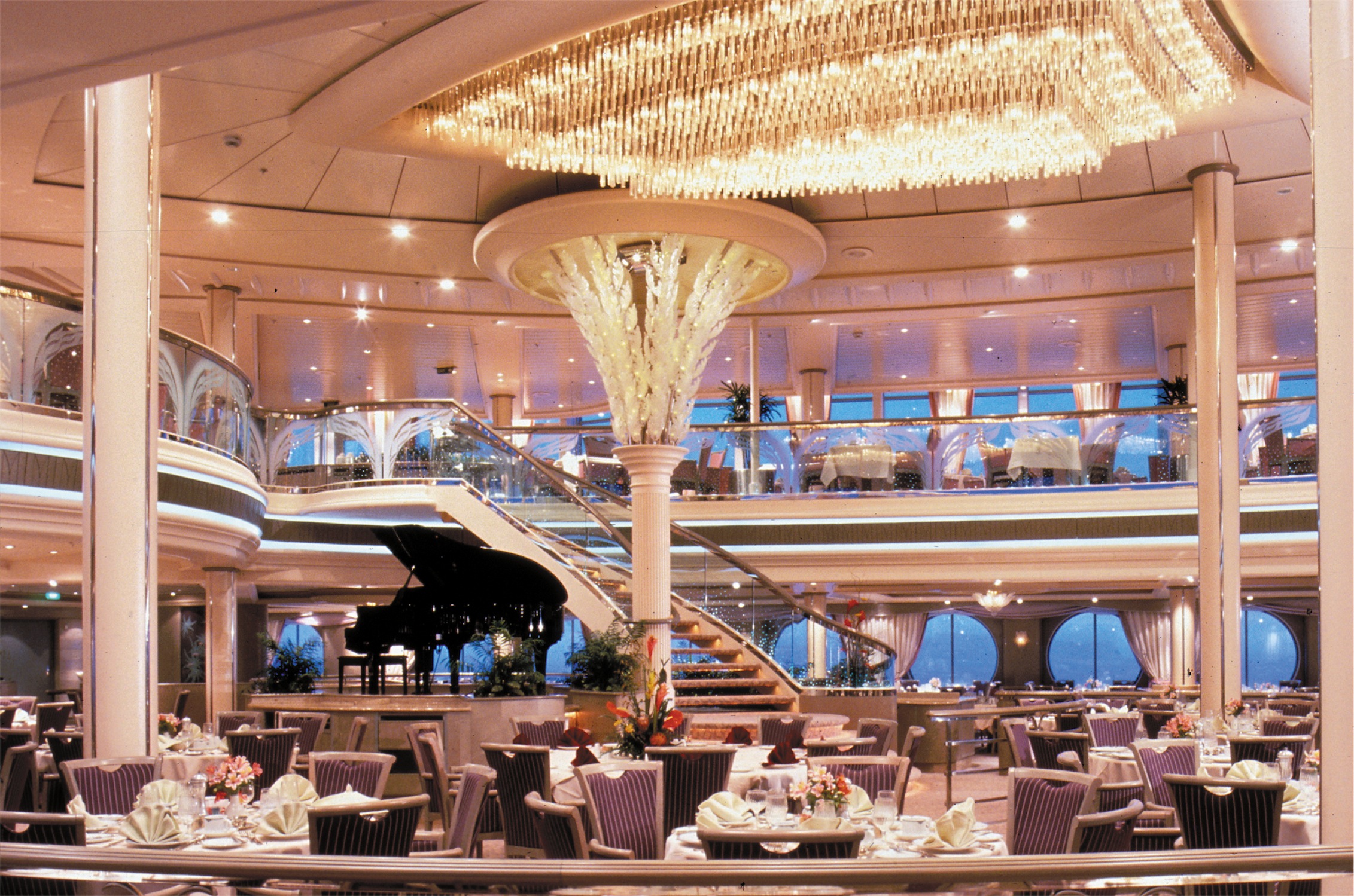 Royal Caribbean International Rhapsody of the Seas Interior Dining Room.jpg