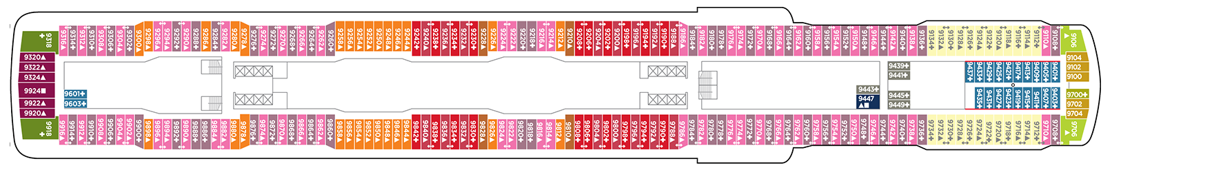 Norwegian Cruise Line Norwegian Escape Deck Plans Deck 9.png
