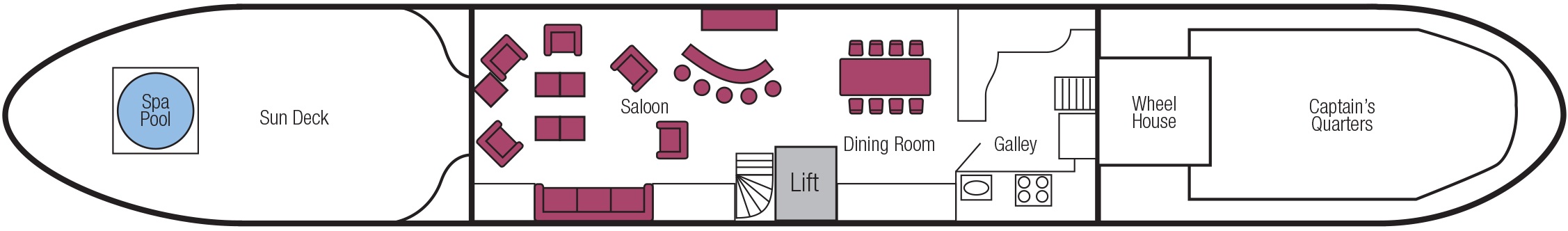 European Waterways La Nouvelle Etoile Deckplans Upper Deck.jpg