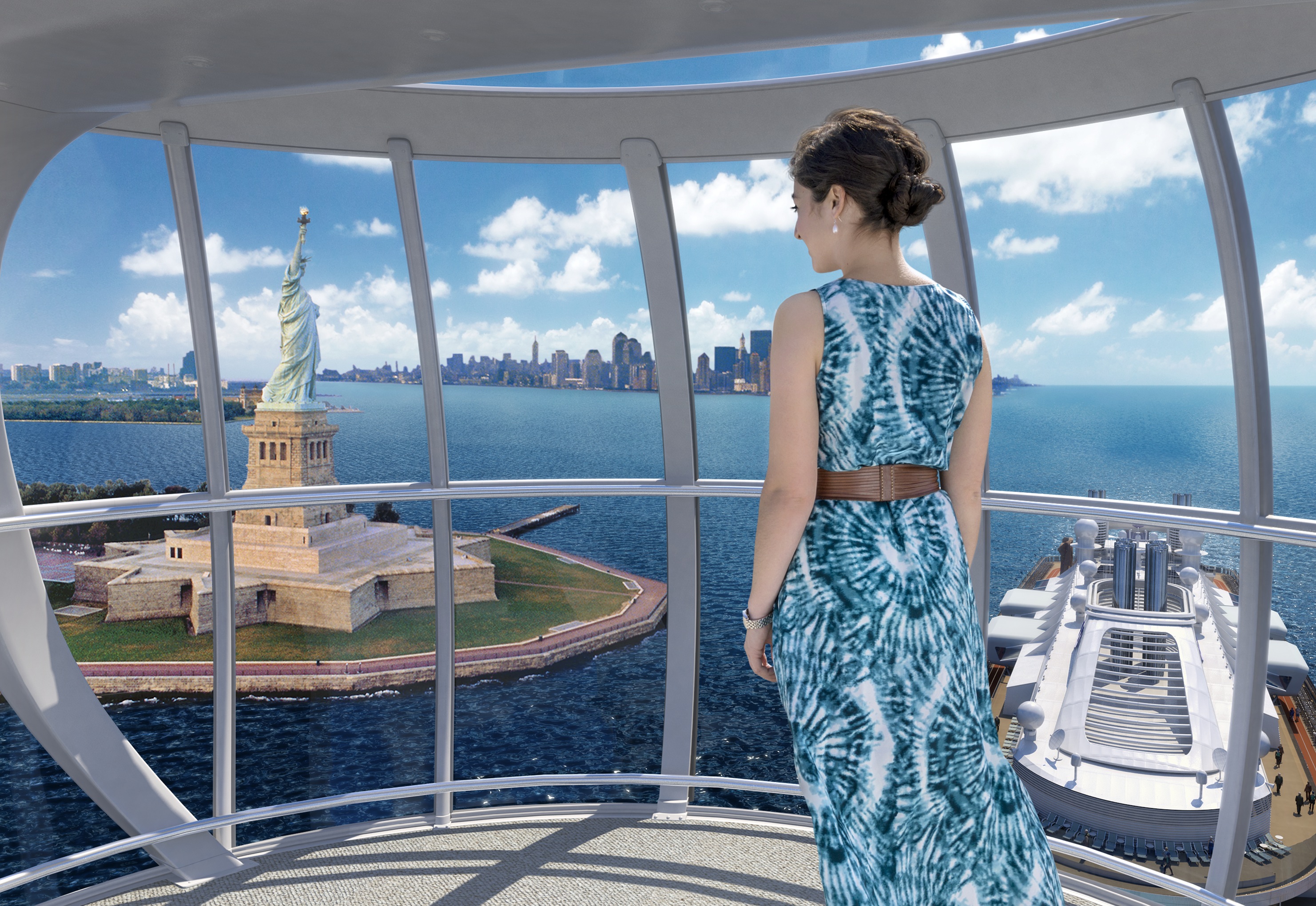 Royal Caribbean International Quantum of the Seas Exterior NorthStar NY Skyline.jpg