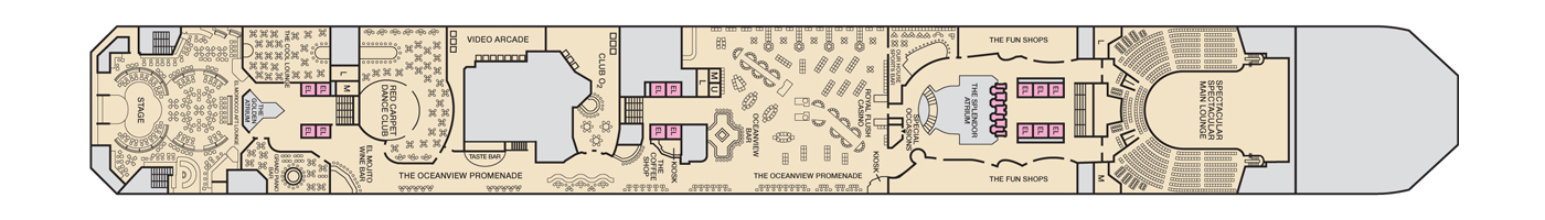 Carnival Cruise Lines Carnival Splendor Deck Plans Deck 5 jpg.jpg