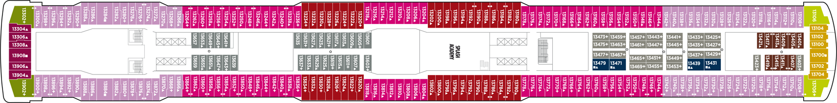 Norwegian Cruise Line Norwegian Breakaway Deck Plans Deck 13.png