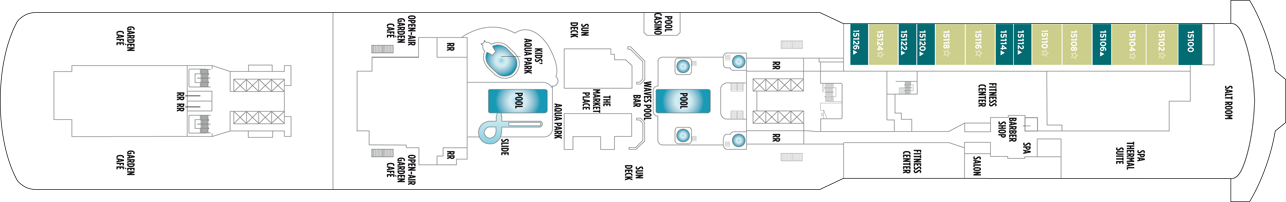 Norwegian Cruise Line Norwegian Breakaway Deck Plans Deck 15.png