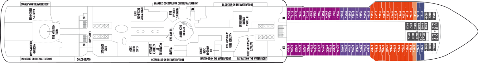 Norwegian Cruise Line Norwegian Breakaway Deck Plans Deck 8.png