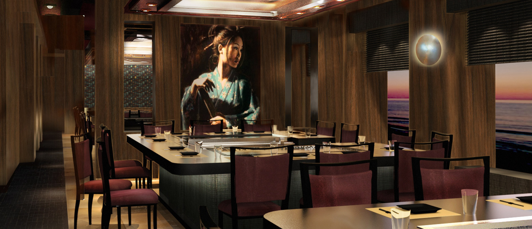 Norwegian Cruise Line Norwegian Escape Interior Teppanyaki.jpg