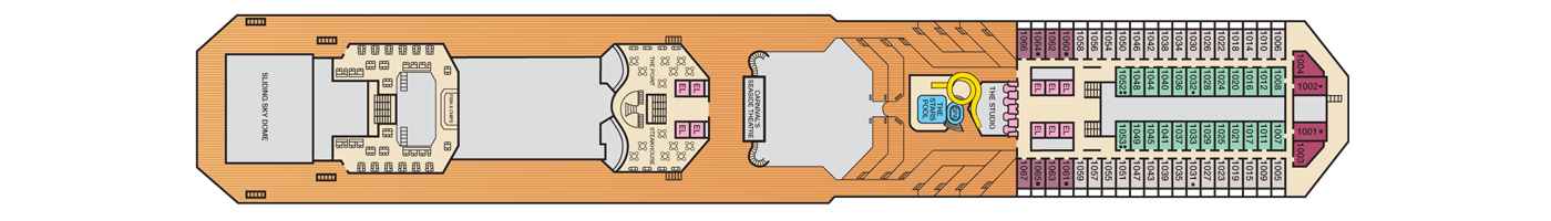 Carnival Cruise Lines Carnival Conquest Deck Plans Deck 10.jpg