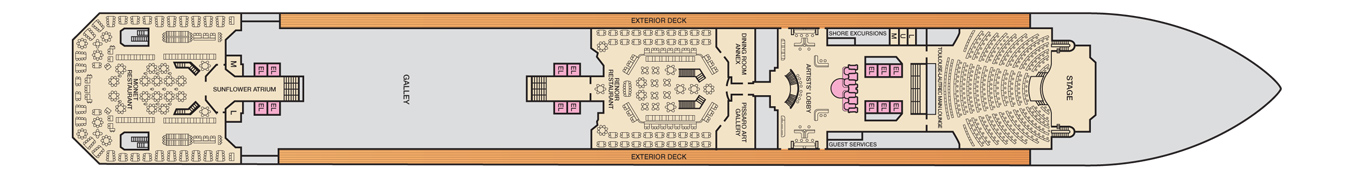 Carnival Cruise Lines Carnival Conquest Deck Plans Deck 3.jpg