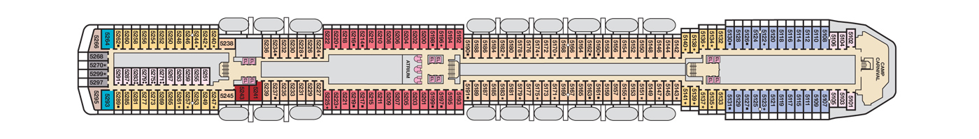 Carnival Cruise Lines Carnival Pride Deck Plans Deck 5 jpg.jpg