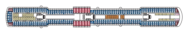Costa Cruises Costa Luminosa Deck Plans Rubino.png
