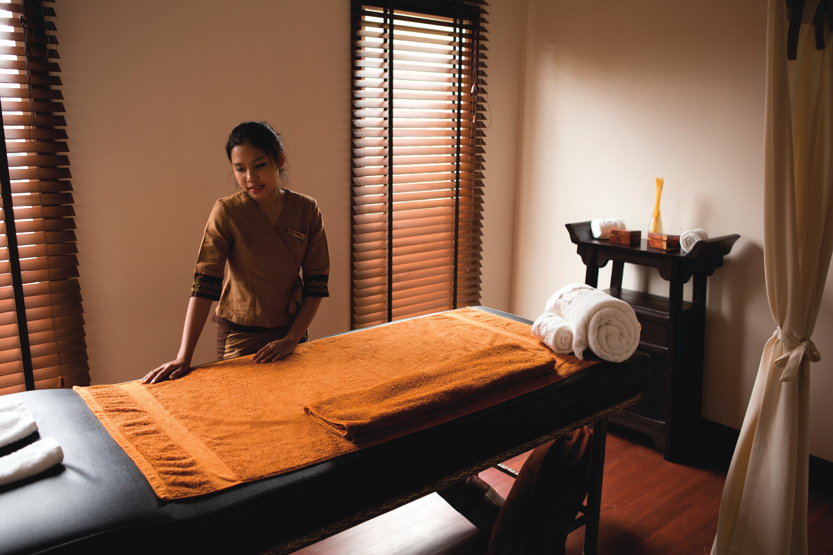 Belmond River Cruises Belmond Orcaella Interior Spa 2.jpg