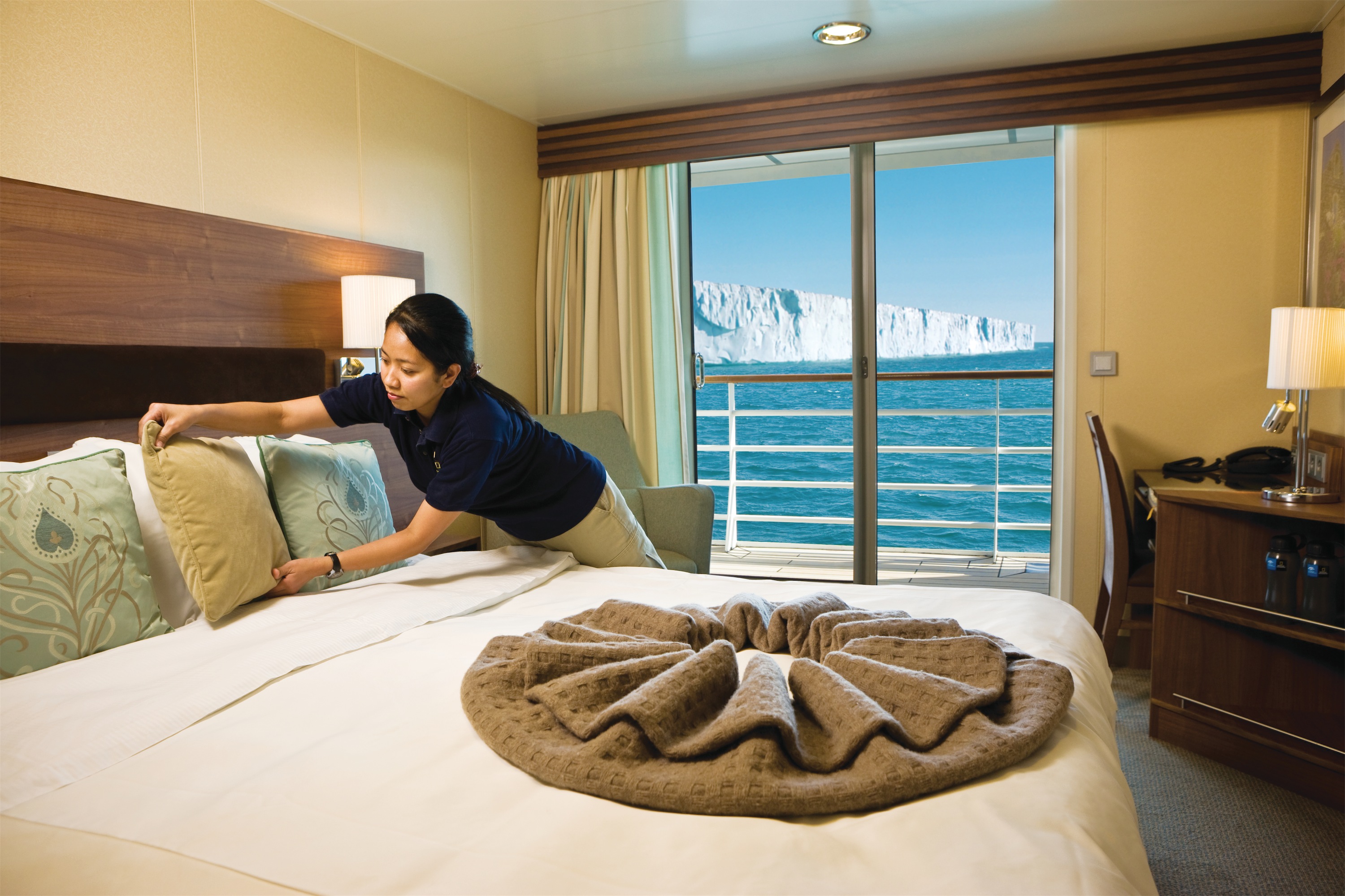 Lindblad Expeditions National Geographic Explorer Accommodation Upper Deck Cabin with Balcony.jpg
