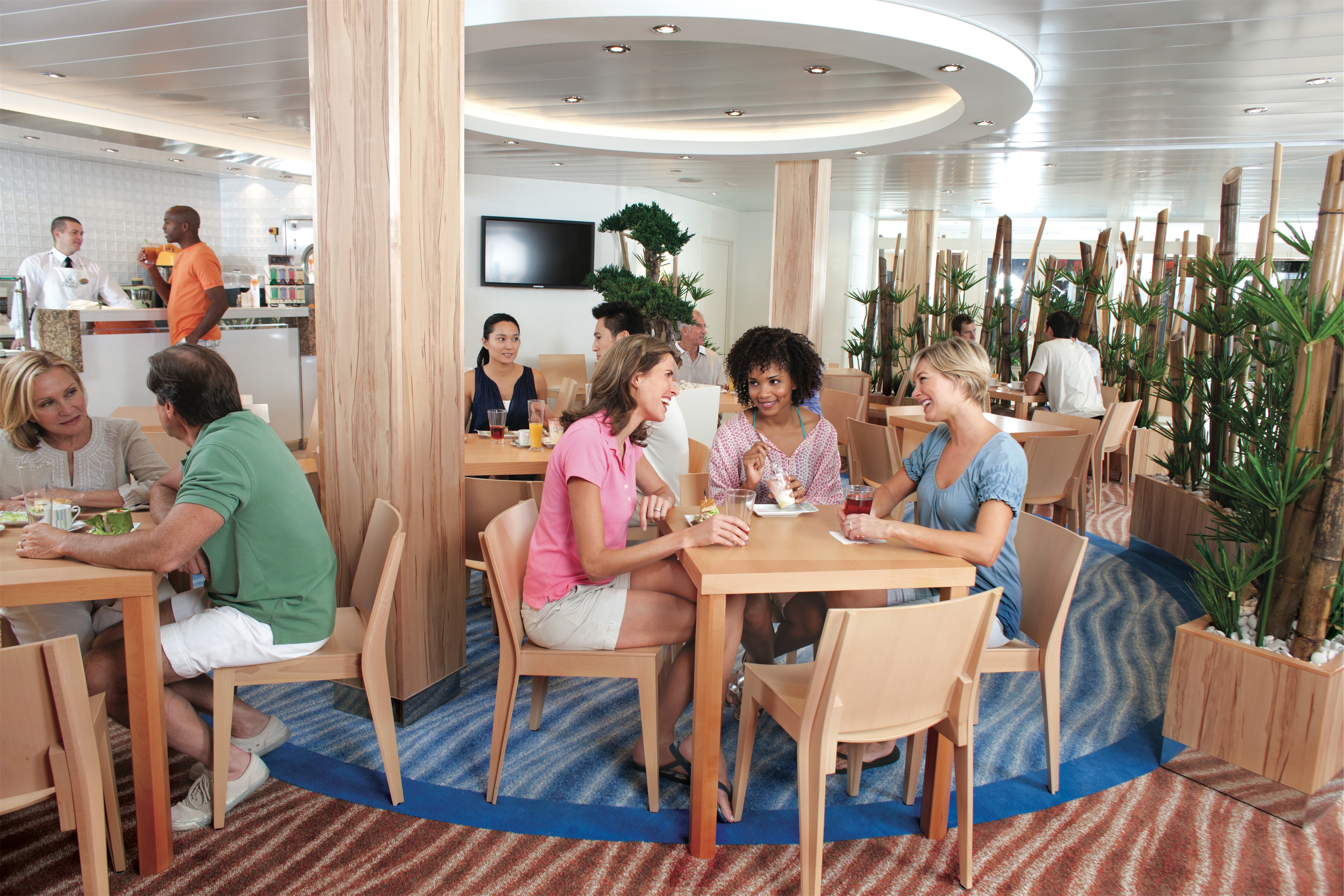 Royal Caribbean International Oasis of the Seas Interior Vitality Spa Cafe.jpg