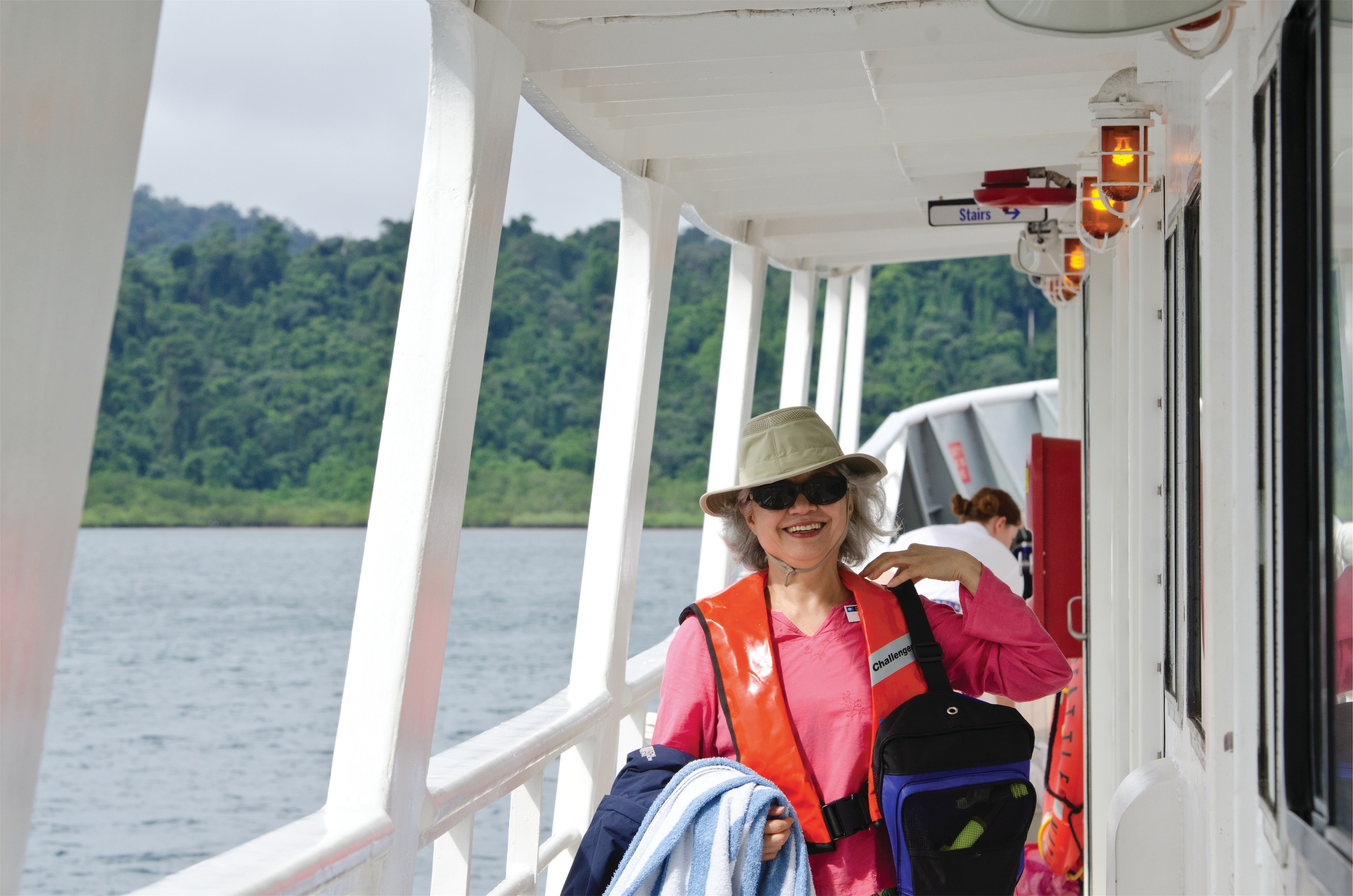 Lindblad Expeditions National Geographic Sea Bird & National Geographic Sea Lion Exterior Guest outside.jpg
