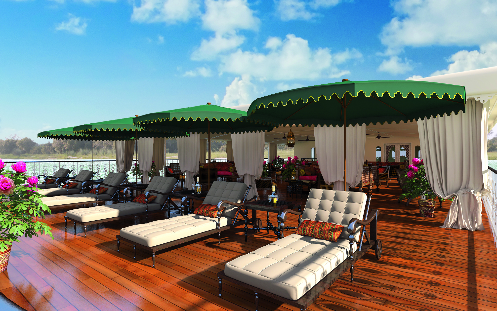 UNIWORLD Boutique River Cruises Ganges Voyager II Exterior Sun Deck.jpg