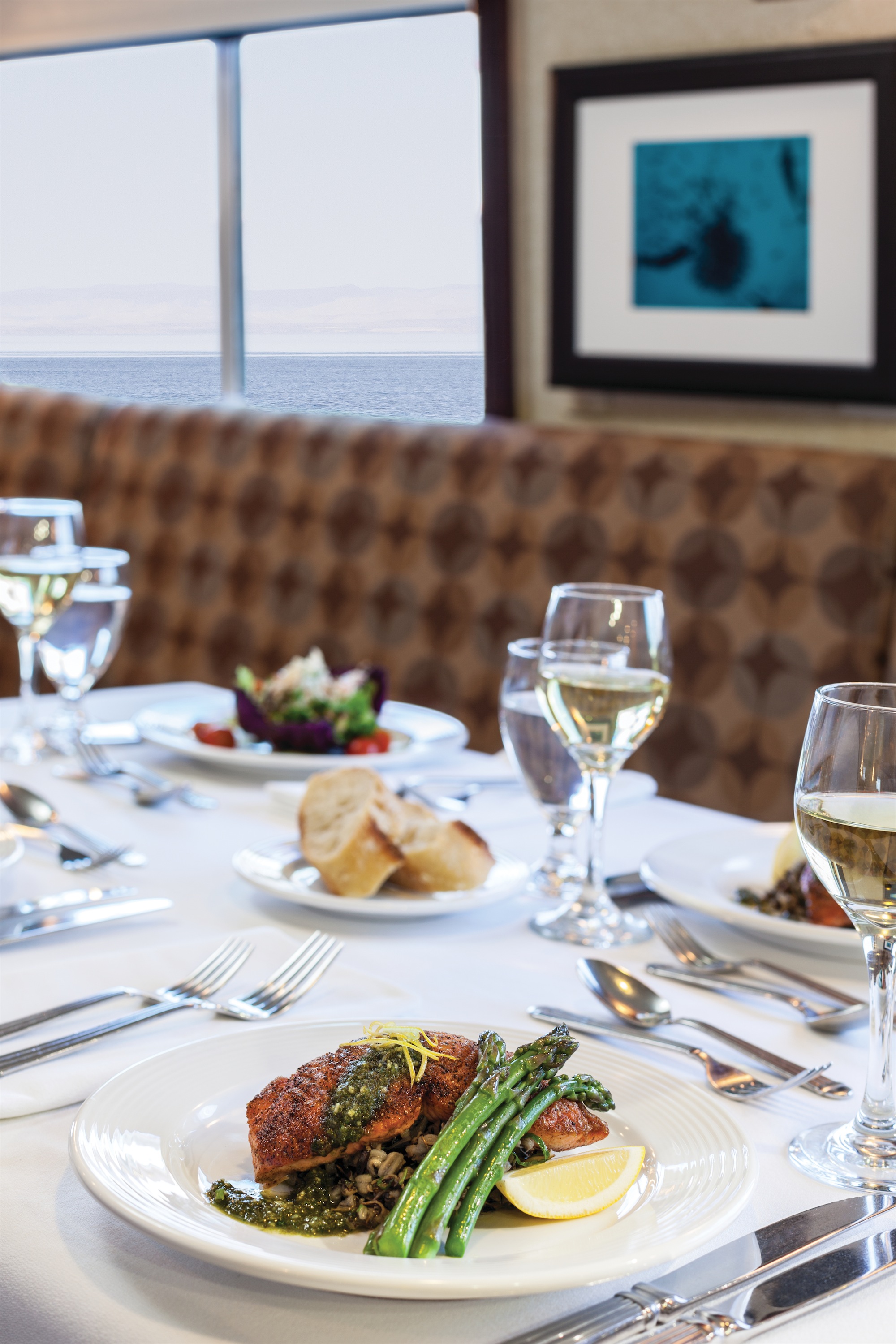 Lindblad Expeditions National Geographic Sea Bird & National Geographic Sea Lion Interior Dining Room.jpg