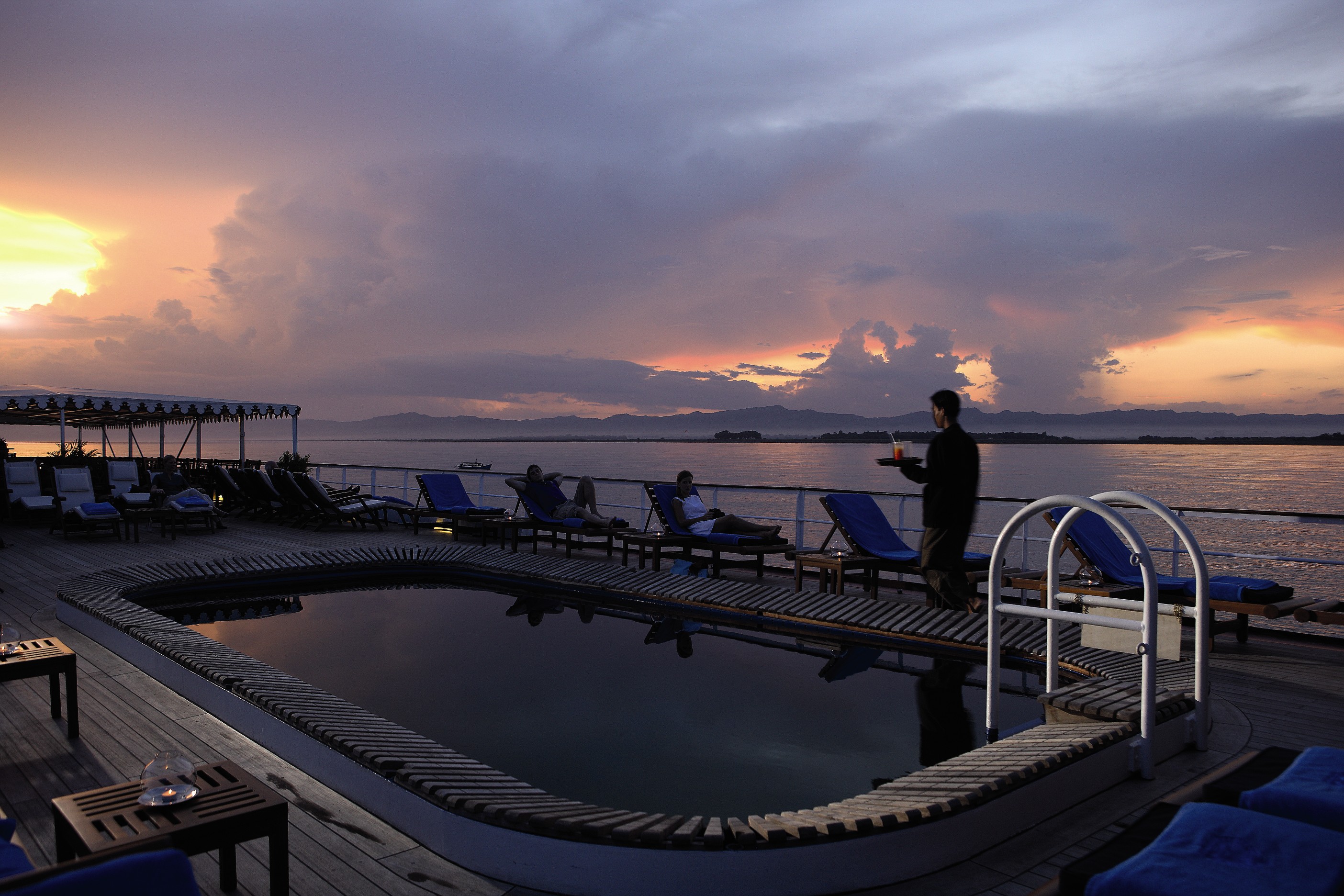 Belmond River Cruises Road to Mandalay Exterior Pool 03.jpg