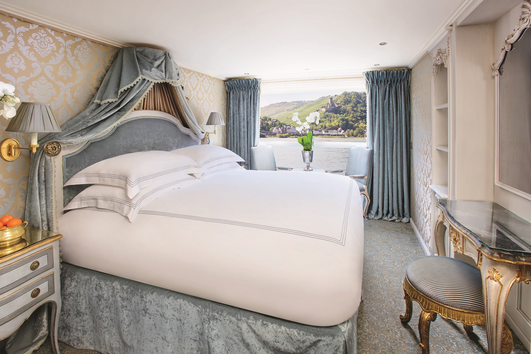 UNIWORLD Boutique River Cruises SS Maria Theresa Accommodation Stateroom Category 3 4.jpg