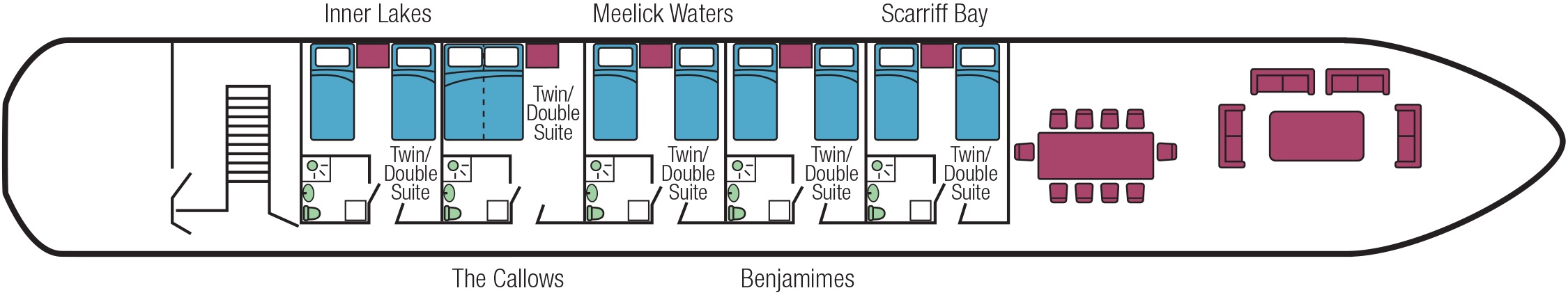 European Waterways Shannon Princess Deckplans Lower Deck.jpg