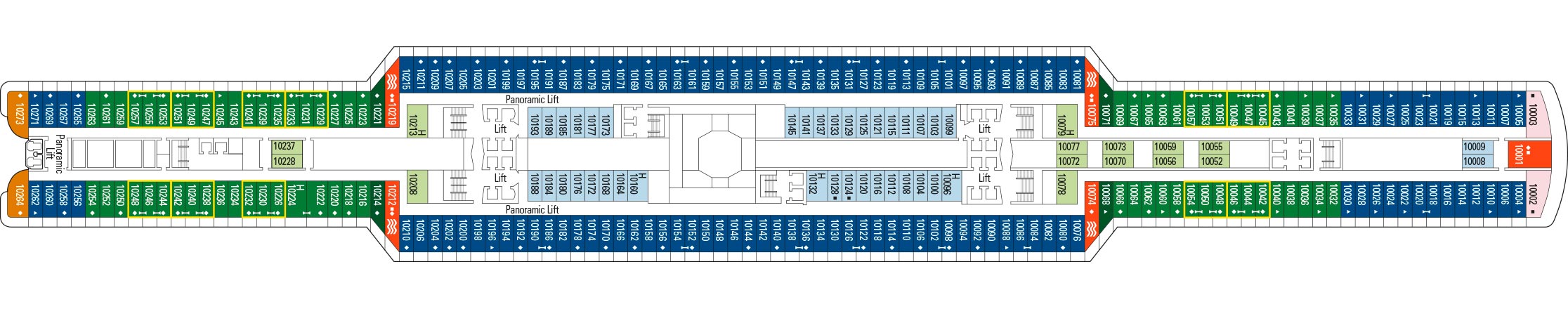 MSC Cruises MSC Seaview Deckplans Deck 10.jpg
