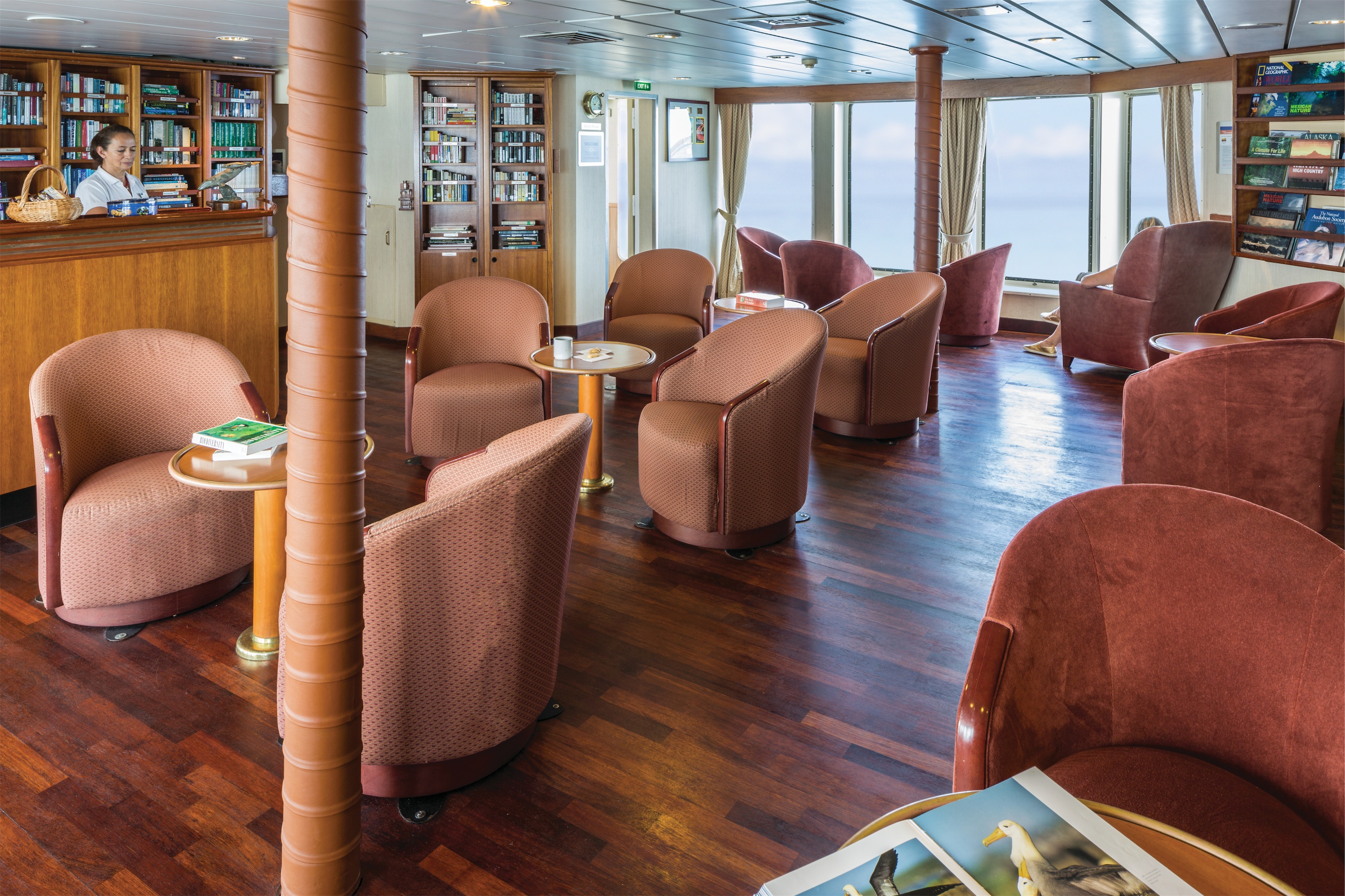 Lindblad Expeditions National Geographic Endeavour Interior Library 2.jpg
