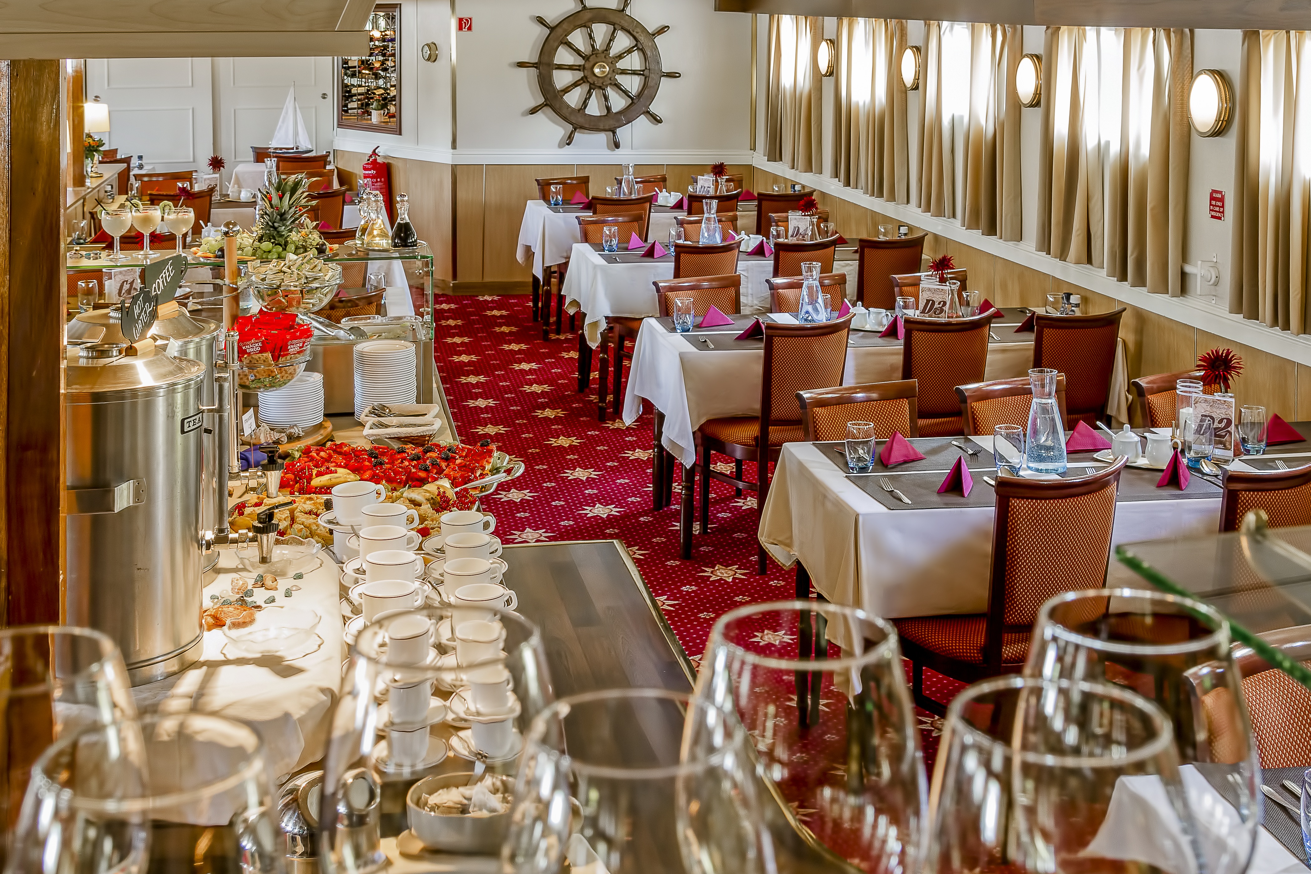 The River Cruise Line MPS Lady Anne Interior Restaurant 1.jpg