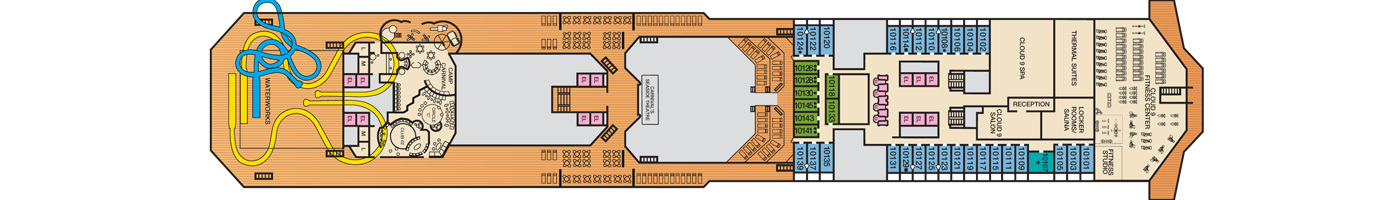Carnival Cruise Lines Carnival Sunshine Deck Plans Deck 10.jpg